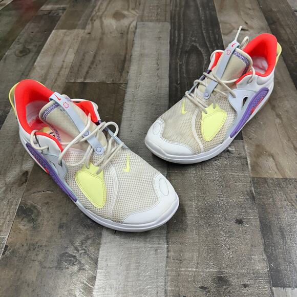 Nike Other - Nike Joyride CC White Bright Crimson Atomic Violet Running Shoes Men's Size 13
